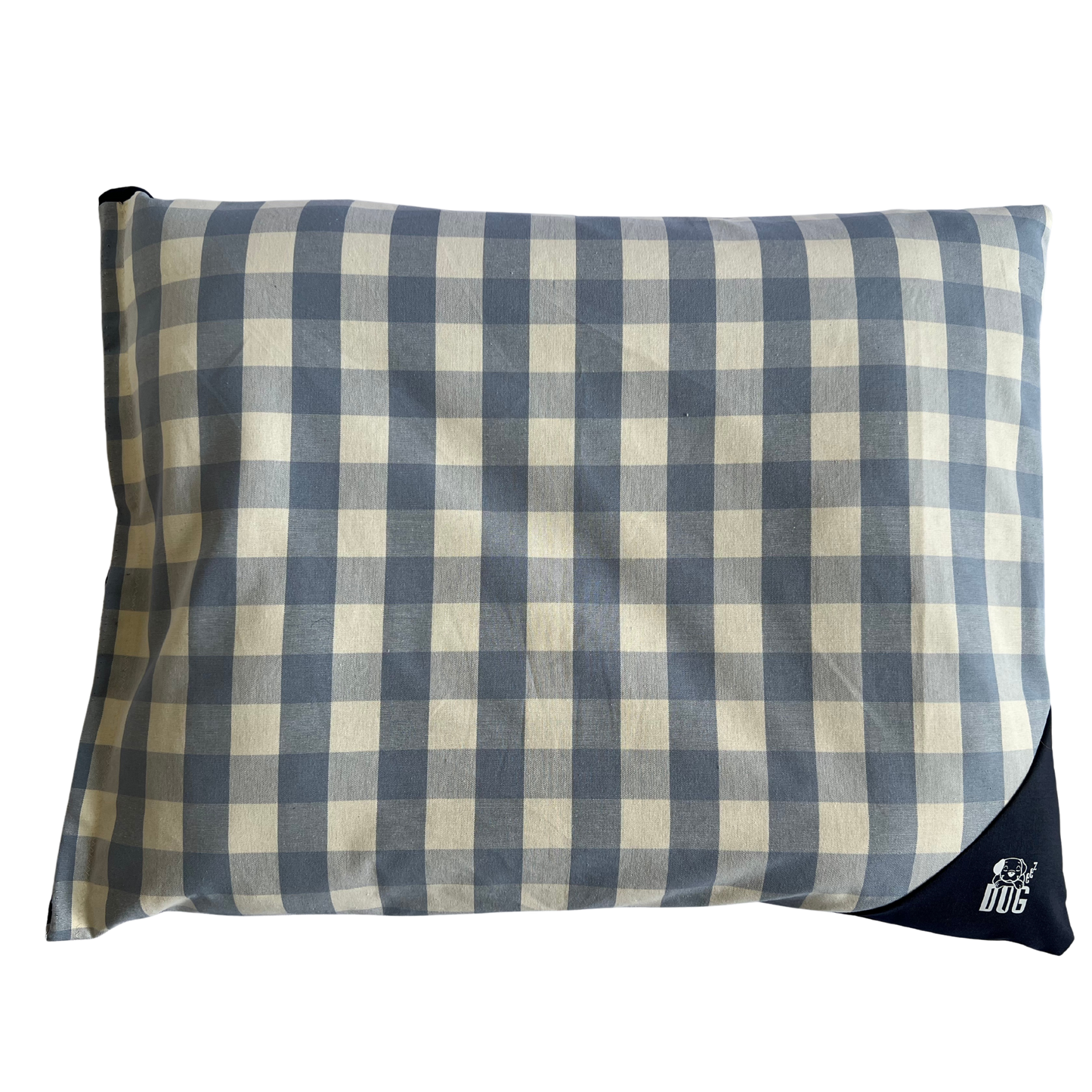 Blue Buffalo Check Cushion Cover for Dog Cushion
