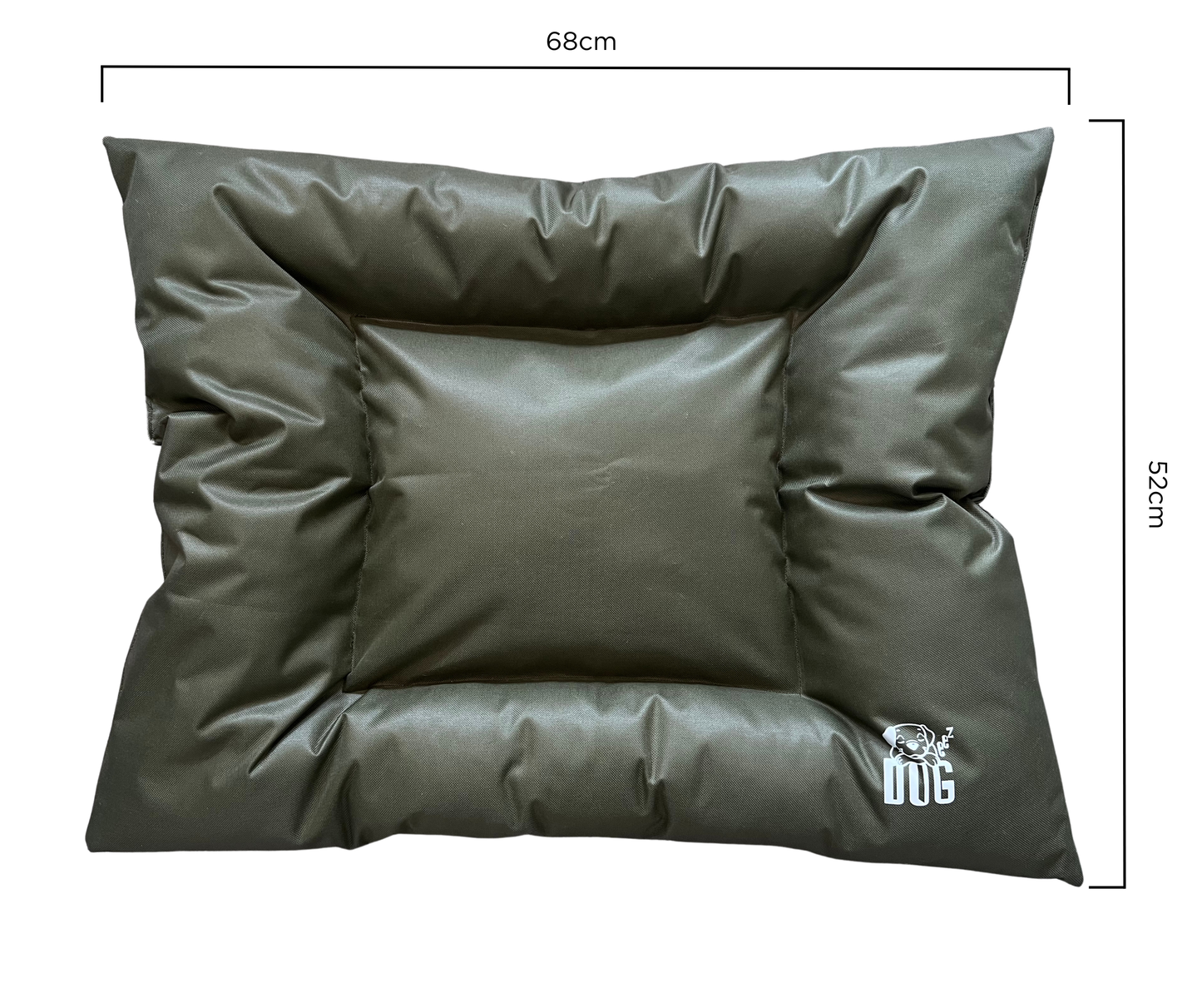 Green Dog Cushion