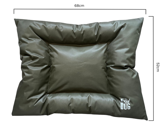 Green Dog Cushion