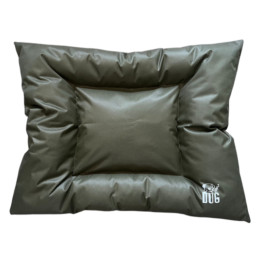 Green Dog Cushion