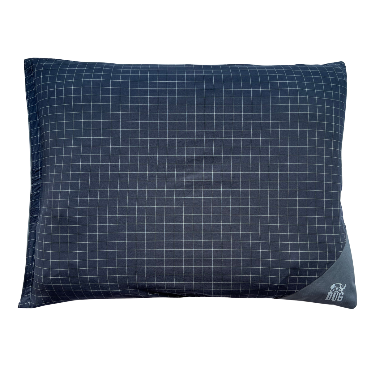 Grey Check Cushion Cover for Dog Cushion
